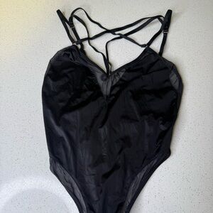 Victoria's Secret Black Bodysuit